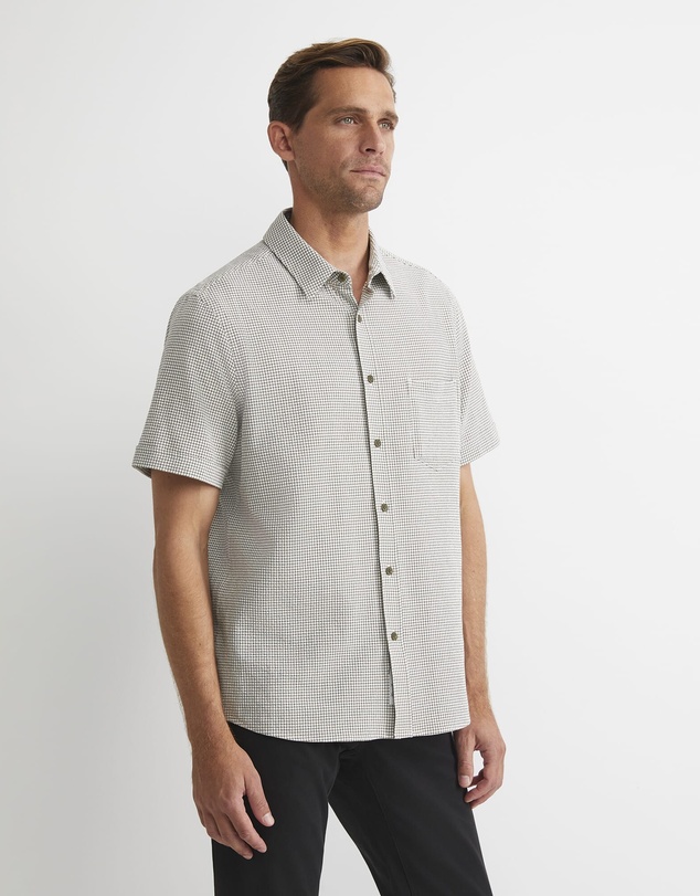 Sportscraft - Hewson Short Sleeve Check Shirt