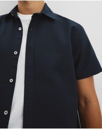 Country Road - Short Sleeve Relaxed Good Earth Cotton Oxford Shirt