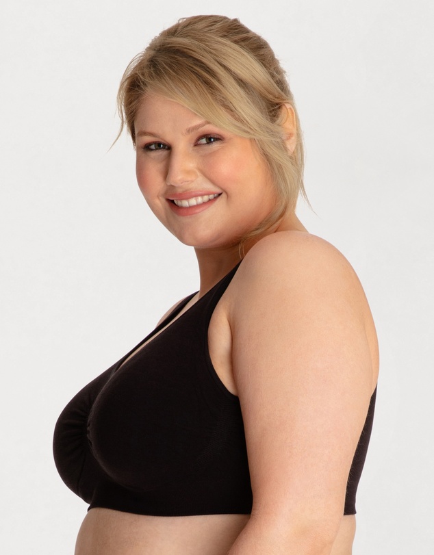 Ava & Audrey  - Underbliss by Ava & Audrey Seamless Bamboo Blend Comfort Wire-Free Bra