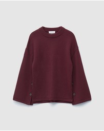 & Other Stories - Button-Detailed Merino Jumper