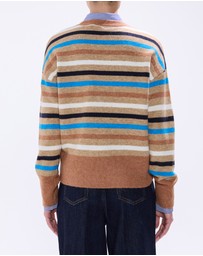 Marcs - Snowfall Stripe Knit Jumper