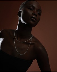 Najo - Rivière Silver Necklace (45cm)
