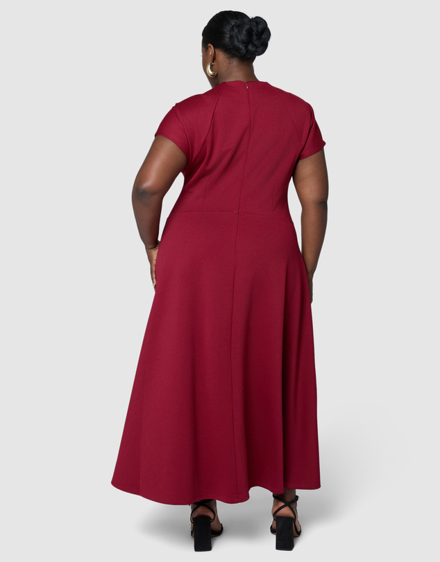 Pink Dusk by Curve Project - Surrender Midi Dress