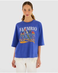 Farm Rio - Bike Birds Box T-Shirt