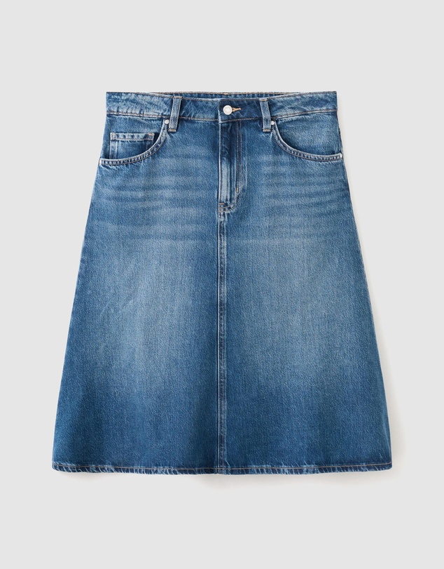 M.N.G - Midi Denim Skirt