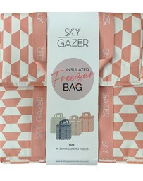 Sky Gazer - Insulated Freezer Shopping Bag - Pink