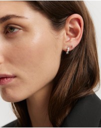 Country Road - Multi Stone Hoop Earring Pack Of 2