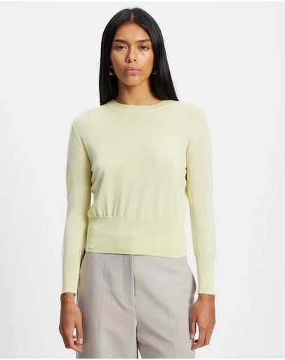 Mcintyre - Polly-Lite Cropped Merino Jumper