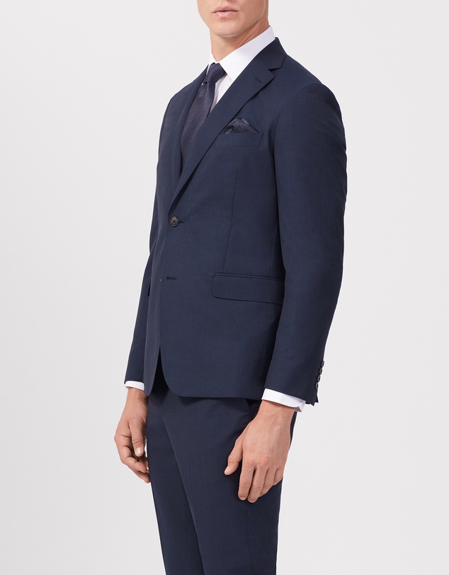 Van Heusen - Wool Blend Check Suit Jacket