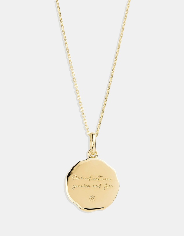 By Charlotte - She Is Sagittarius Zodiac Necklace