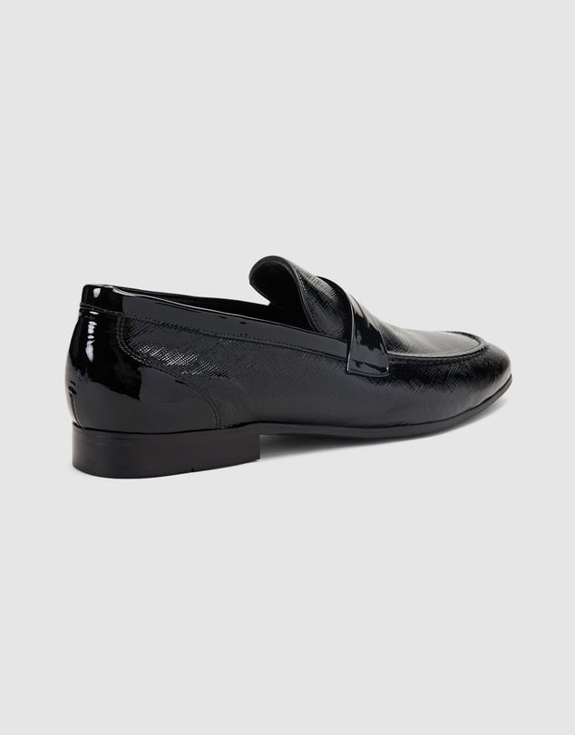 Politix - Patent Saffiano Texture Loafers