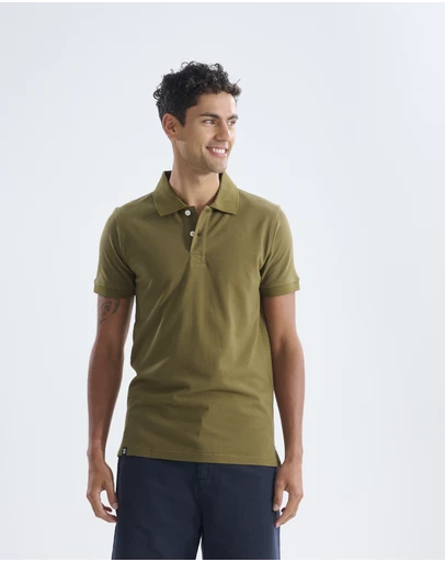 3 Wise Men - 3 Wise Men Portland Polo Shirt - Olive Green