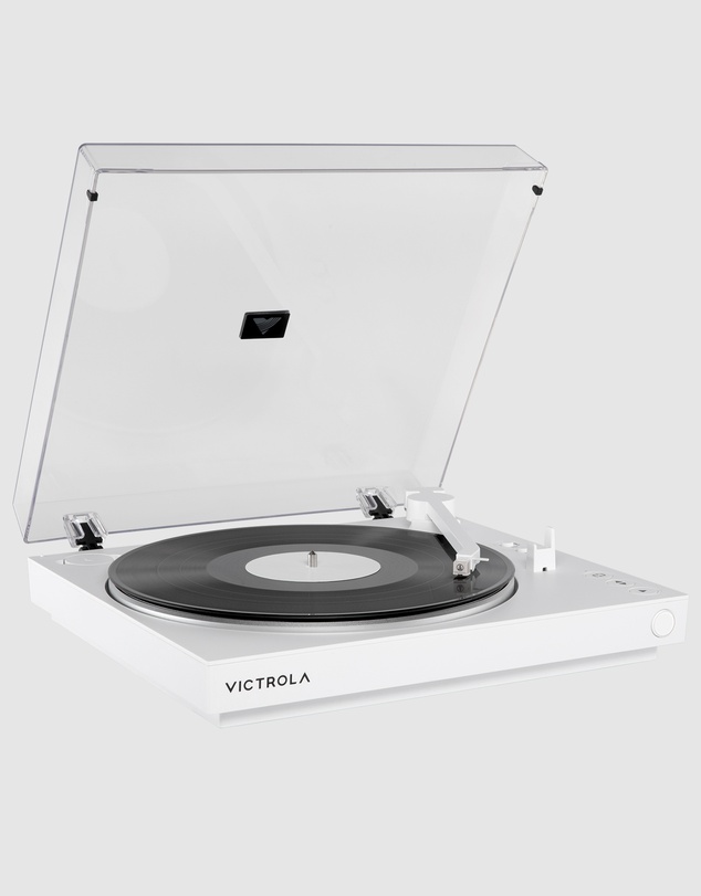 Victrola - Victrola Automatic Turntable - White