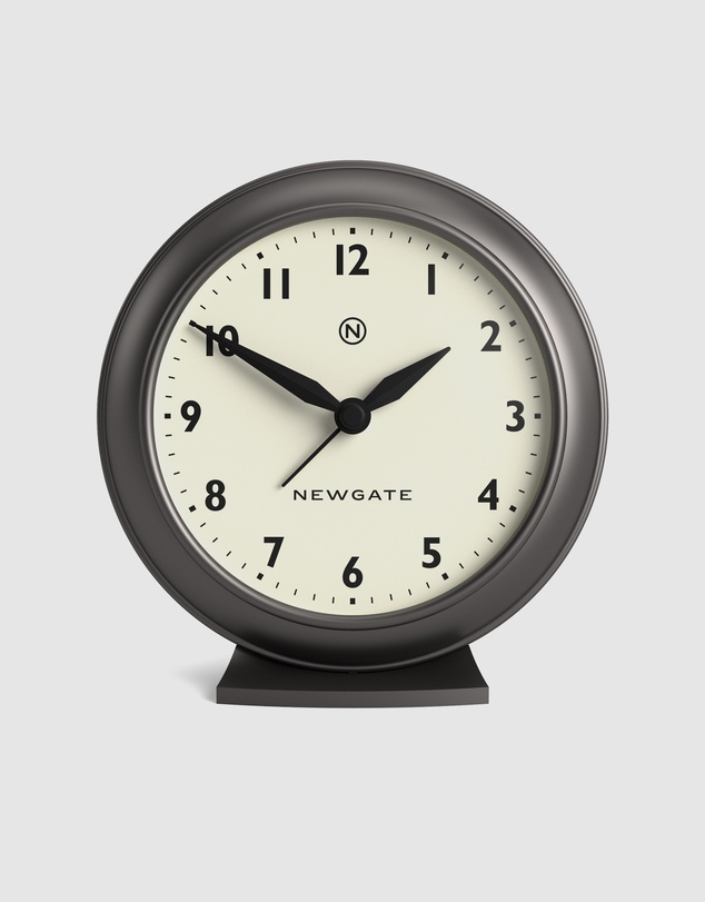 Newgate - Newgate Pacific Mantel Clock-Graphite
