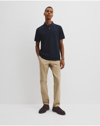Country Road - Short Sleeve Australian Cotton Textured Polo