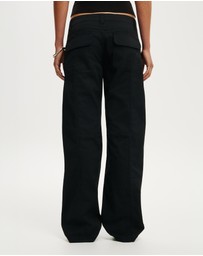 Cotton On - Lexi Low Rise Utility Pants