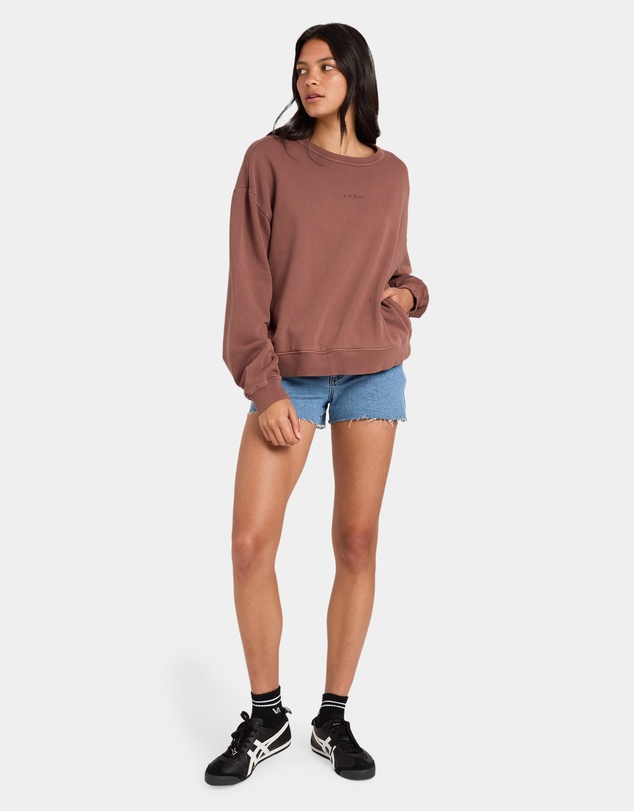 RVCA - Womens RVCA Pocket Crew Neck