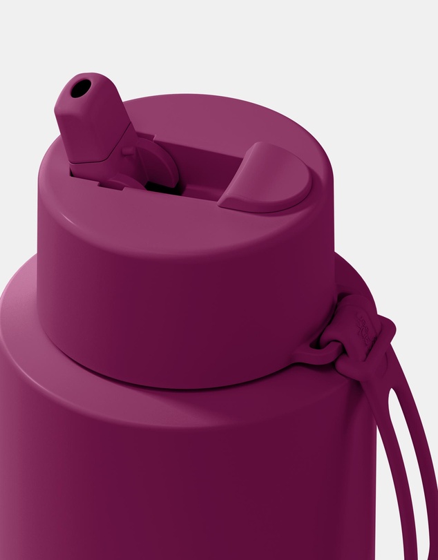 Frank Green - 34oz SS Ceramic Reusable Bottle with Flip Straw Lid - ICONIC EXCLUSIVE