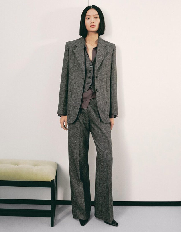 M.N.G - Speckled Wool Trousers