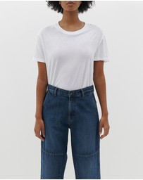 Bassike - regular classic short sleeve t.shirt