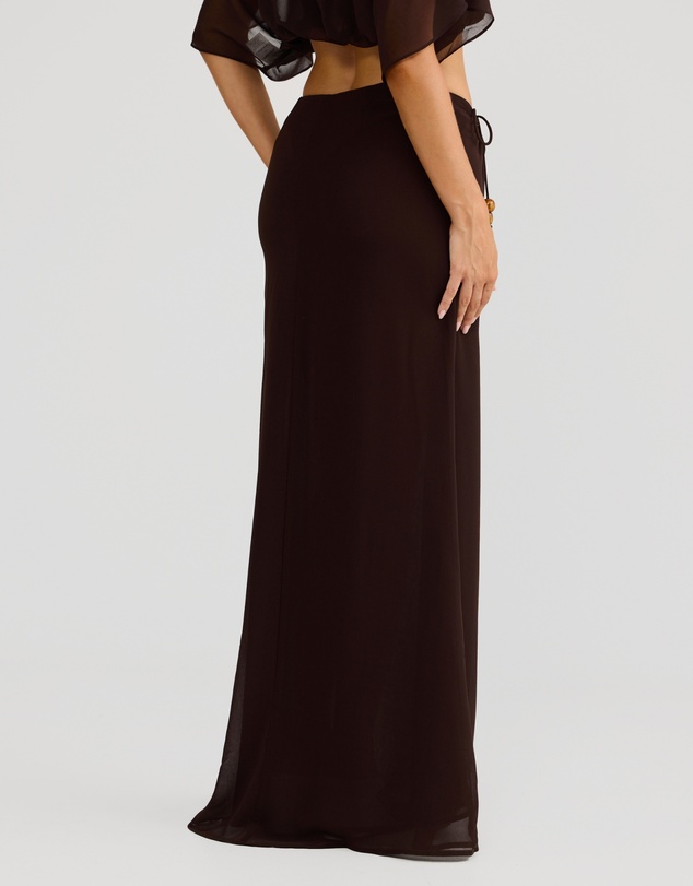 Vacay Swimwear - Vela Skirt Chocolate