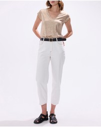 Marcs - Afterglow Foil Linen Tee