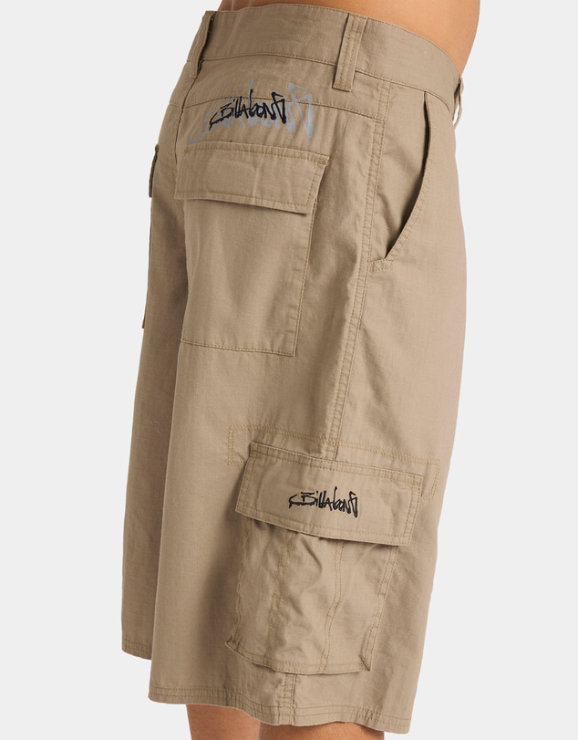 Billabong - Mens Script Cargo Shorts