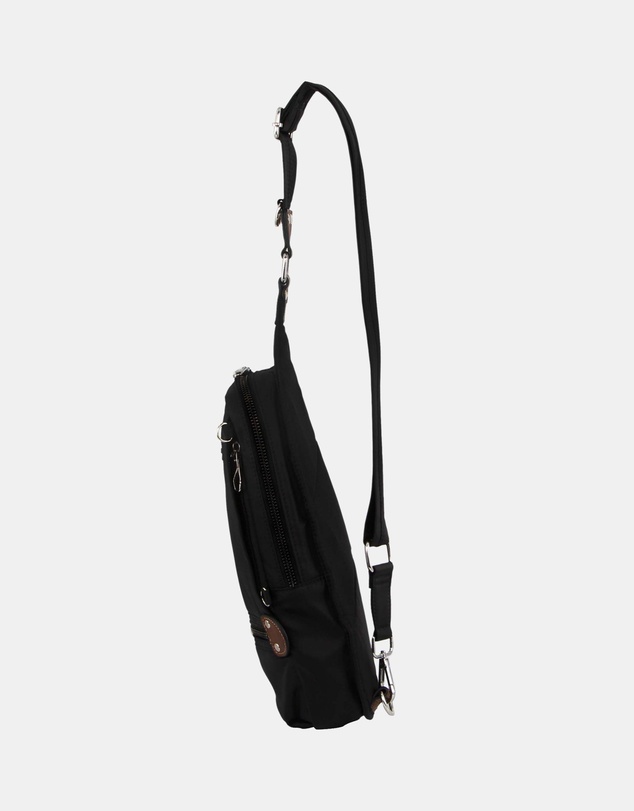 Pierre Cardin - Pierre Cardin Nylon Anti-Theft Cross Body Bag