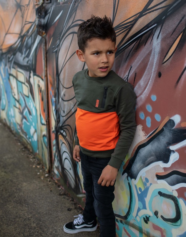 Quapi - Kenan Colourblock Sweat - Kids-Teens