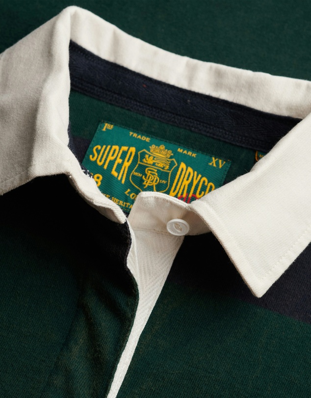 Superdry - Heritage Stripe Rugby Top