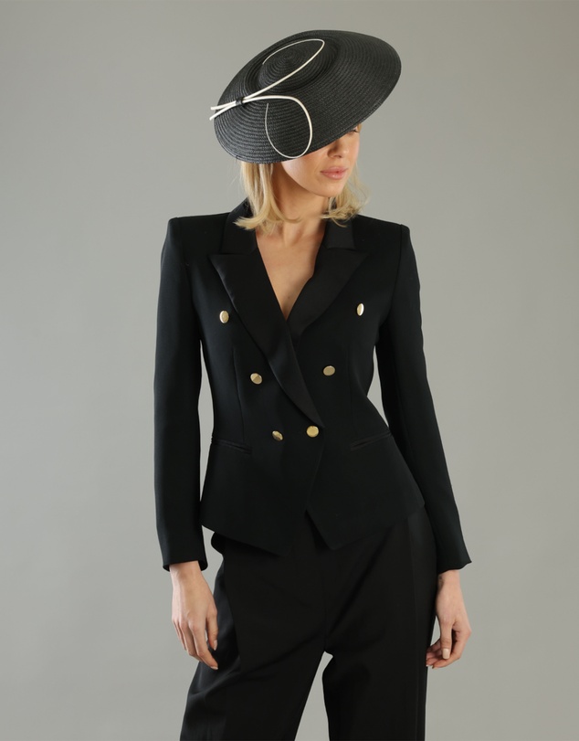 Morgan & Taylor - Claudette Fascinator in Black
