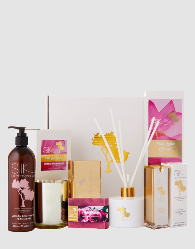 Silk Oil of Morocco - Pink Lotus Hamper Collection
