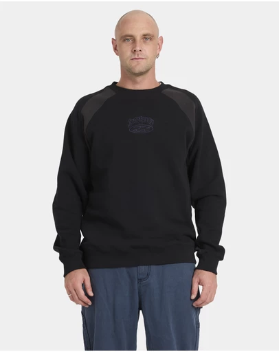 Billabong - Mens Bad Dog Crew Neck Fleece Top