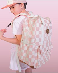 Crywolf - KNAPSACK Pink Check