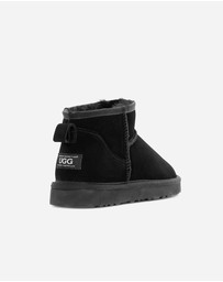 Ozwear Connection Uggs - Ugg Boots Genuine Australian Sheepskin Unisex Ankle Classic Suede