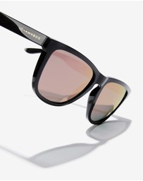 Hawkers Co - Hawkers - One raw - polarized black rose gold   Sunglasses for Men and Women Polarized
