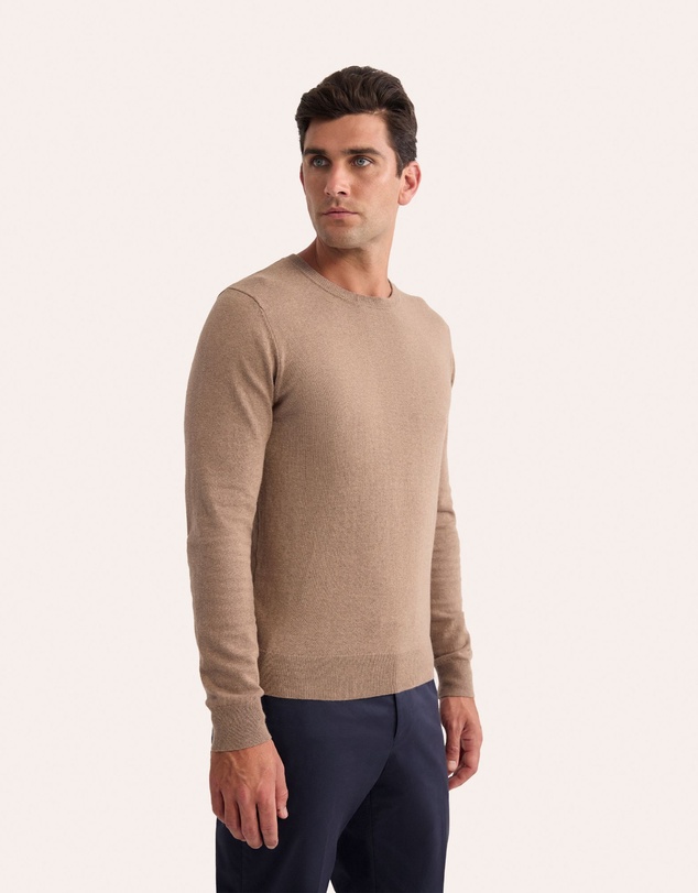 Oxford - Cotton Cashmere Crew Neck Knit