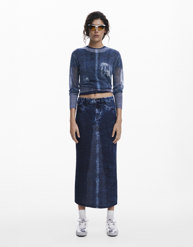 Desigual - Distressed sweater