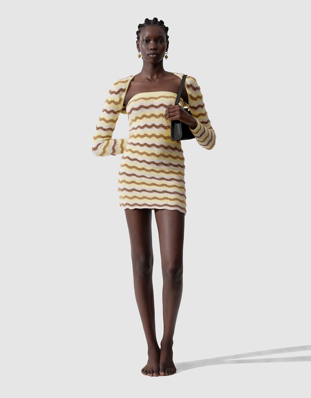The Wolf Gang - Greta Mini Knit Dress