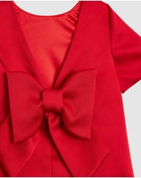 Bardot Junior - Demi Bow Back Dress - Babies-Kids