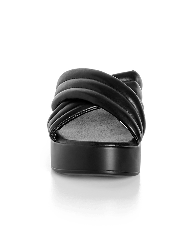 City Chic - WIDE FIT Prairie Flatform