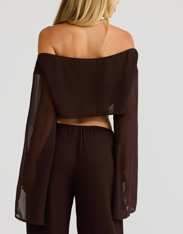 Vacay Swimwear - Bella Top Chocolate