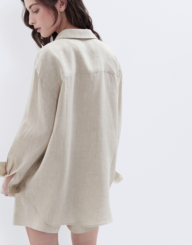 UNISON - The Classic Oversized Linen Shirt