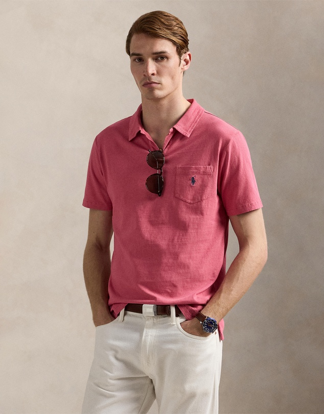 Polo Ralph Lauren - Standard Fit Cotton-Linen Polo Shirt