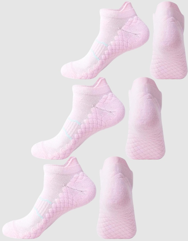 High Heel Jungle - Cushion Support Sport Socks - 3 Pack