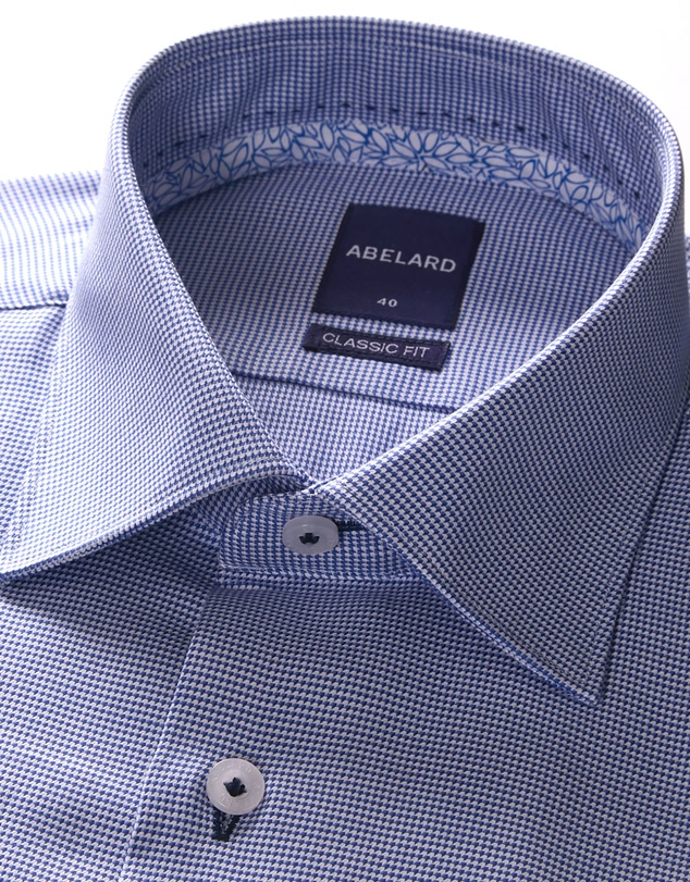 Abelard - Verdon Puppytooth Classic Fit Shirt