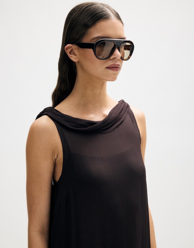 Minima Esenciales - Mika Scarf Maxi Dress