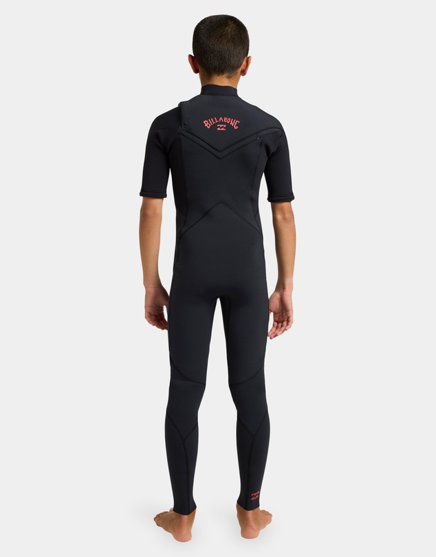 Billabong Kids - Boys 8 to 16 2/2mm Absolute Ultra Chest Zip Wetsuit