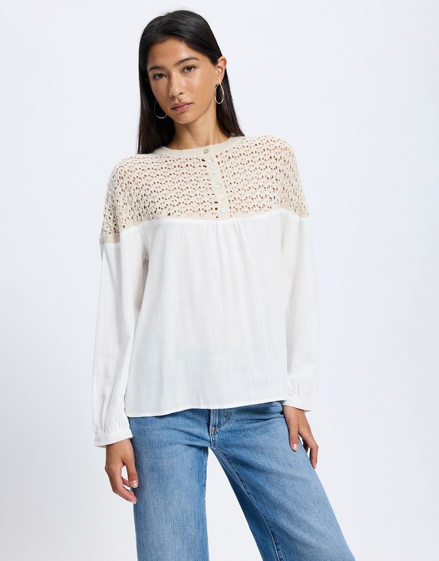 Mossée - Amina Knit Cotton Shirt