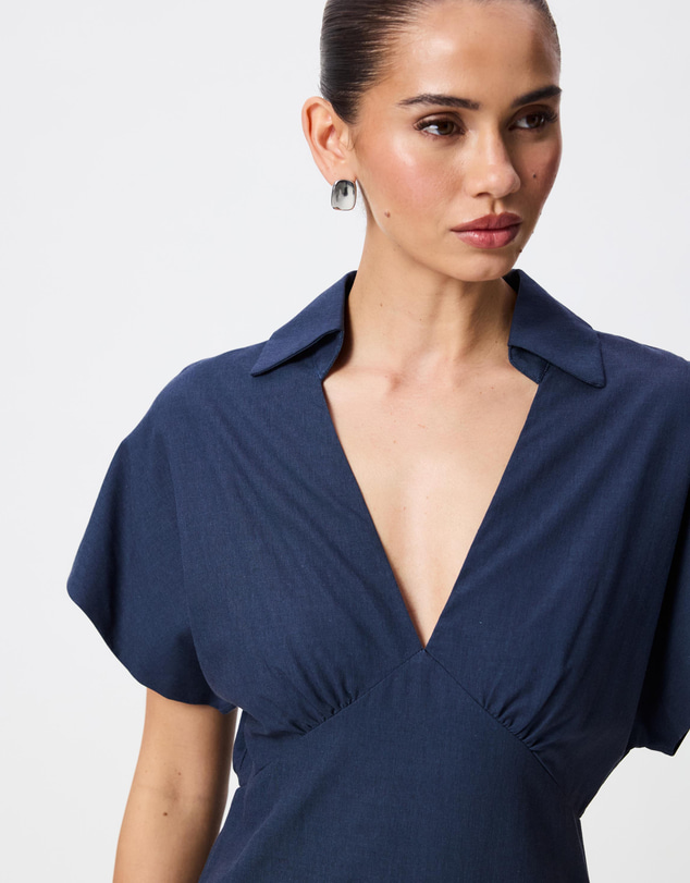 Tussah - Melanie Collared Shirt Dress
